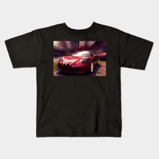 alfa romeo 4c Kids T-Shirt